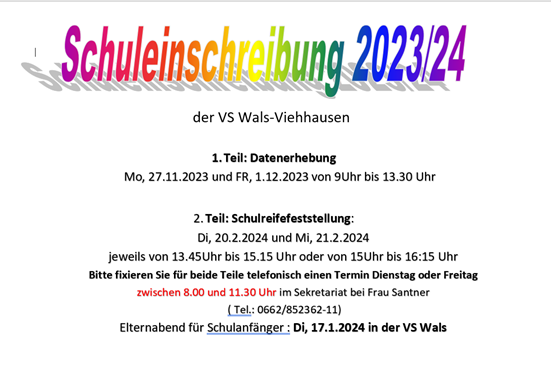 schuleinschreibung 2024 25